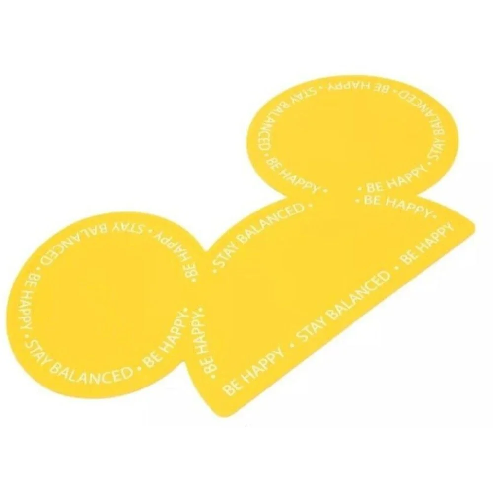 Disney Tails Mickey Mouse Ears Pet Feeding Mat for Pets Yellow New